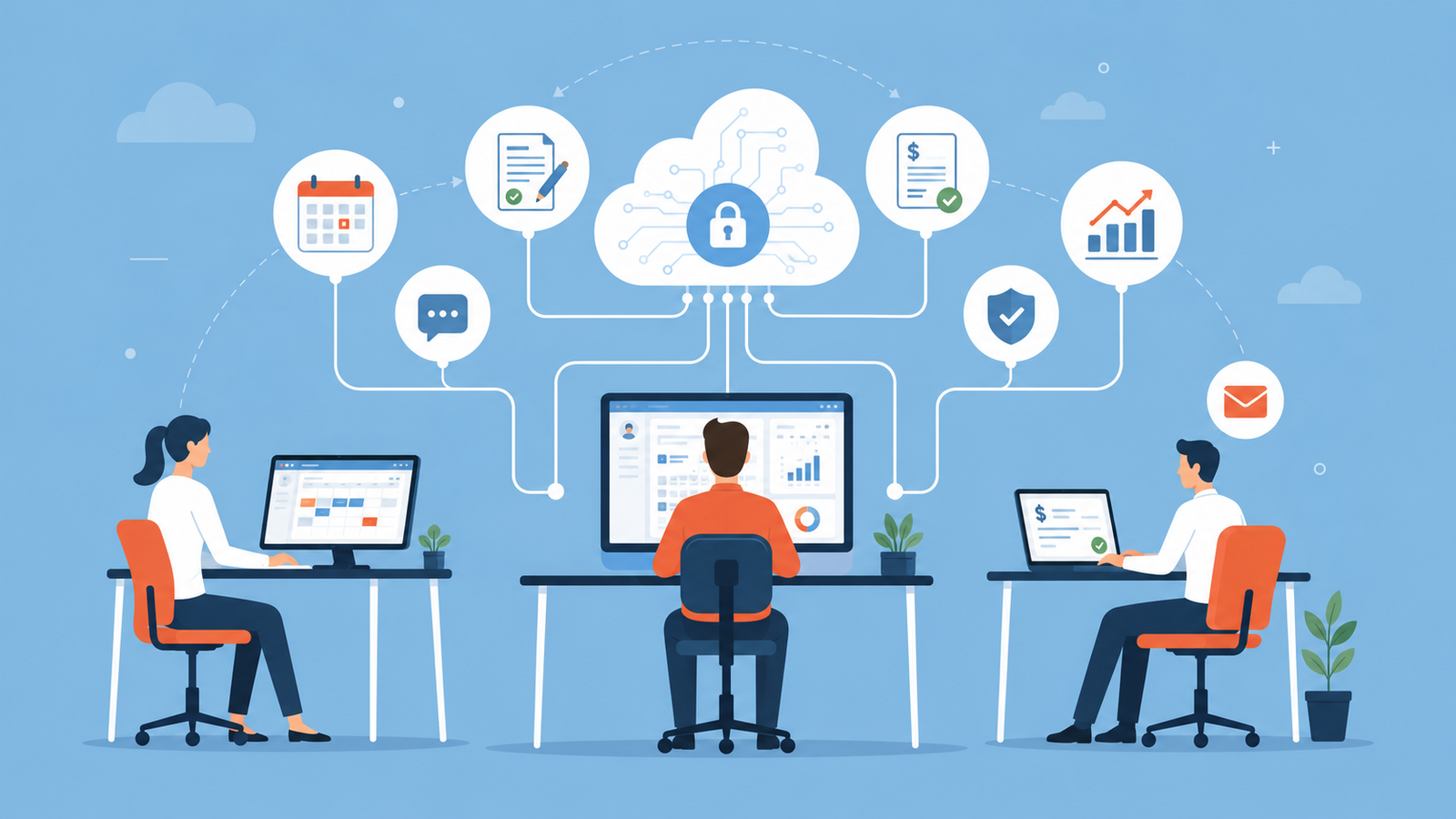 Sistema SaaS para clínicas e consultórios com agenda online e atendimento ao paciente